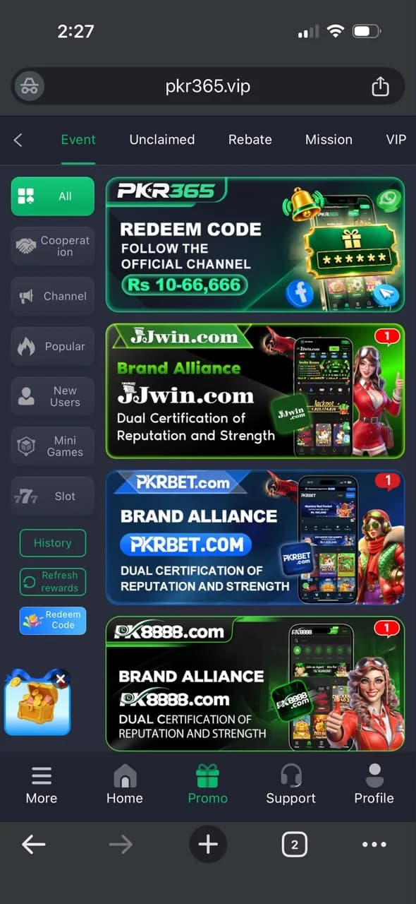 PKR365 app screenshot 3