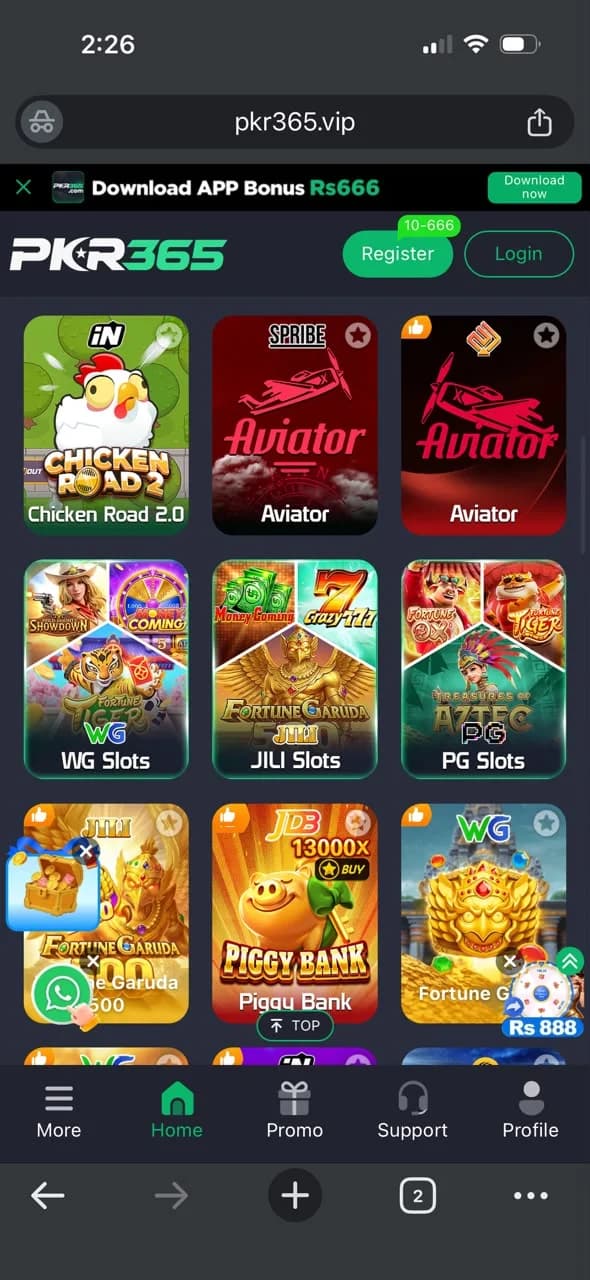 PKR365 app screenshot 5